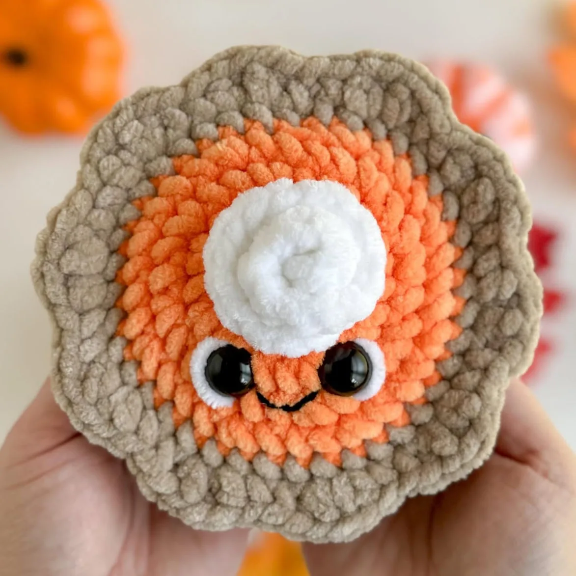 Mini Pumpkin Pie with Whipped Cream