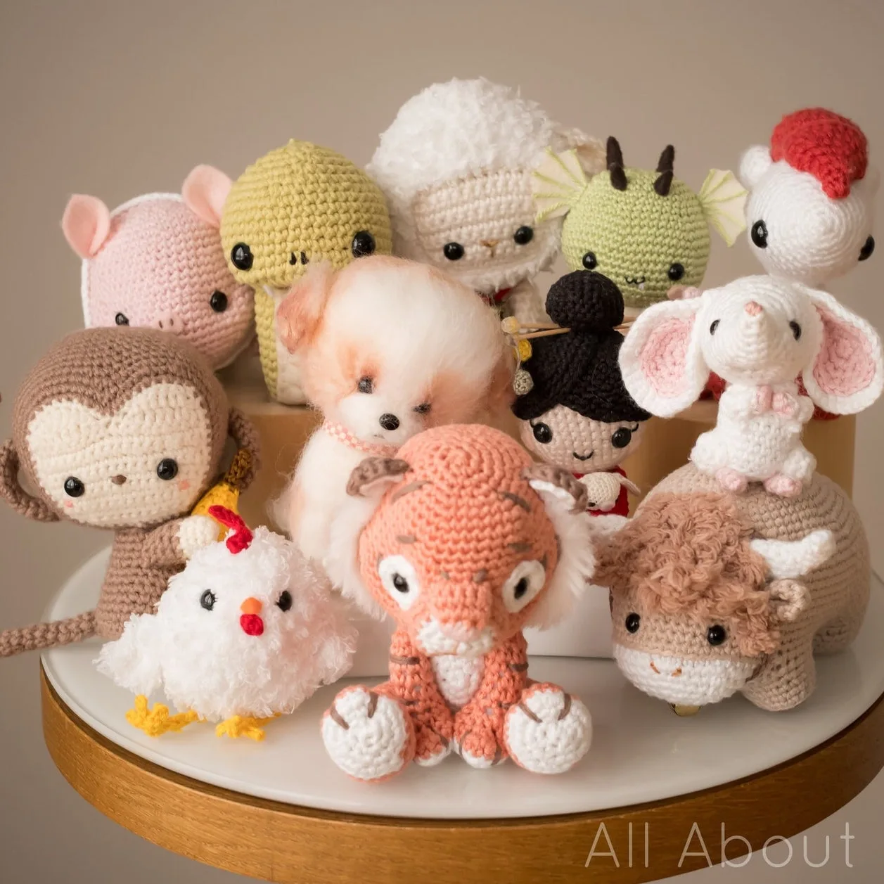 Chinese New Year Zodiac Amigurumi Bundle
