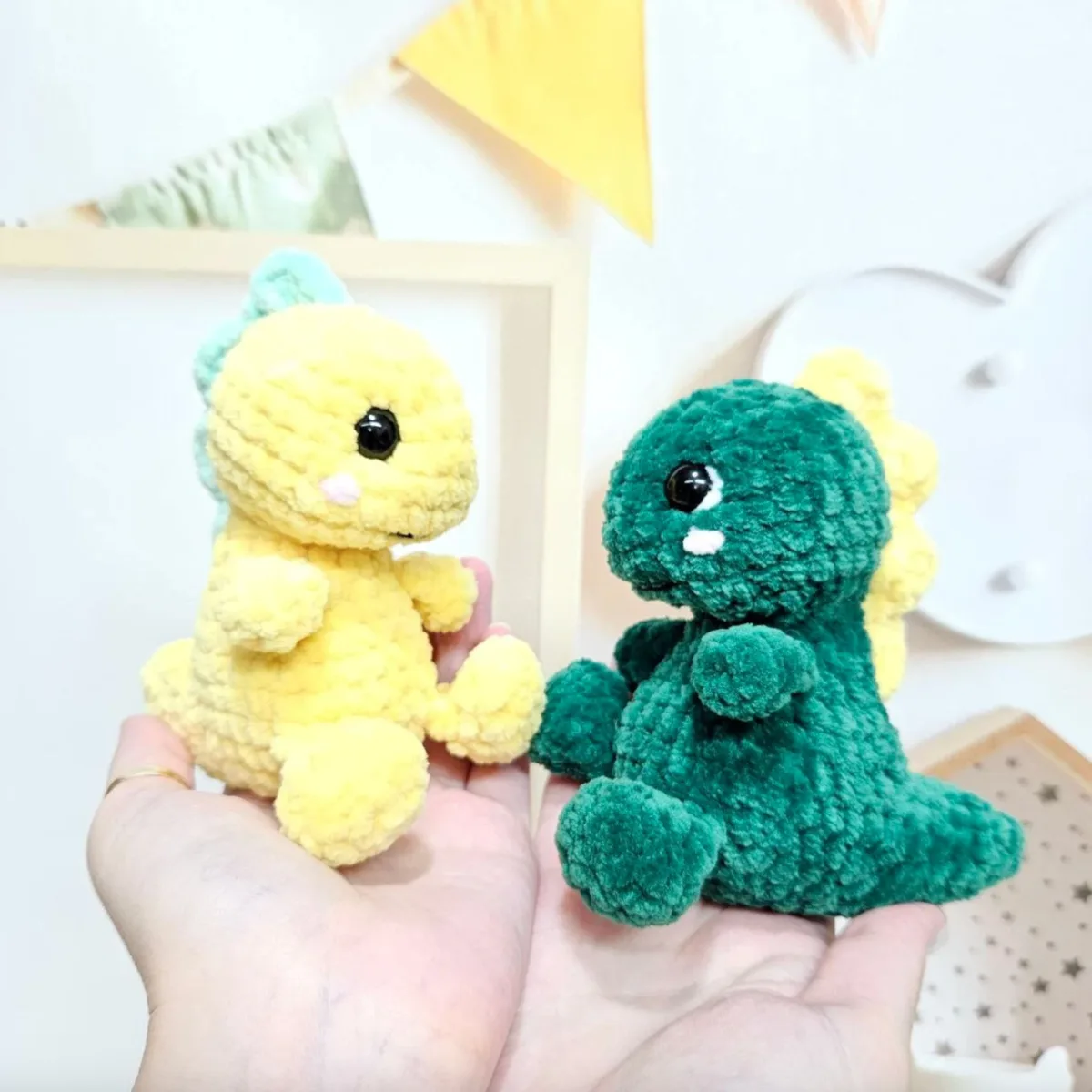 No-Sew Dino Pattern