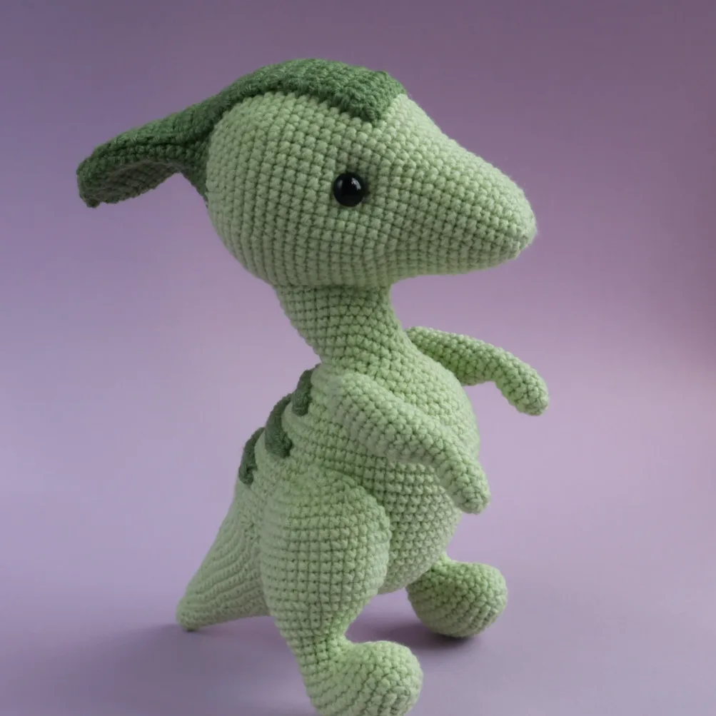 Crochet Parasaurolophus