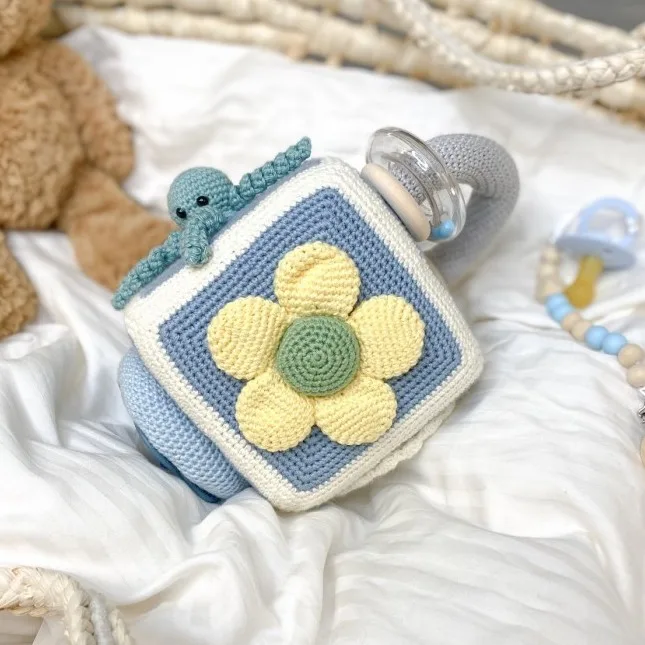 Crochet Sensory Cube