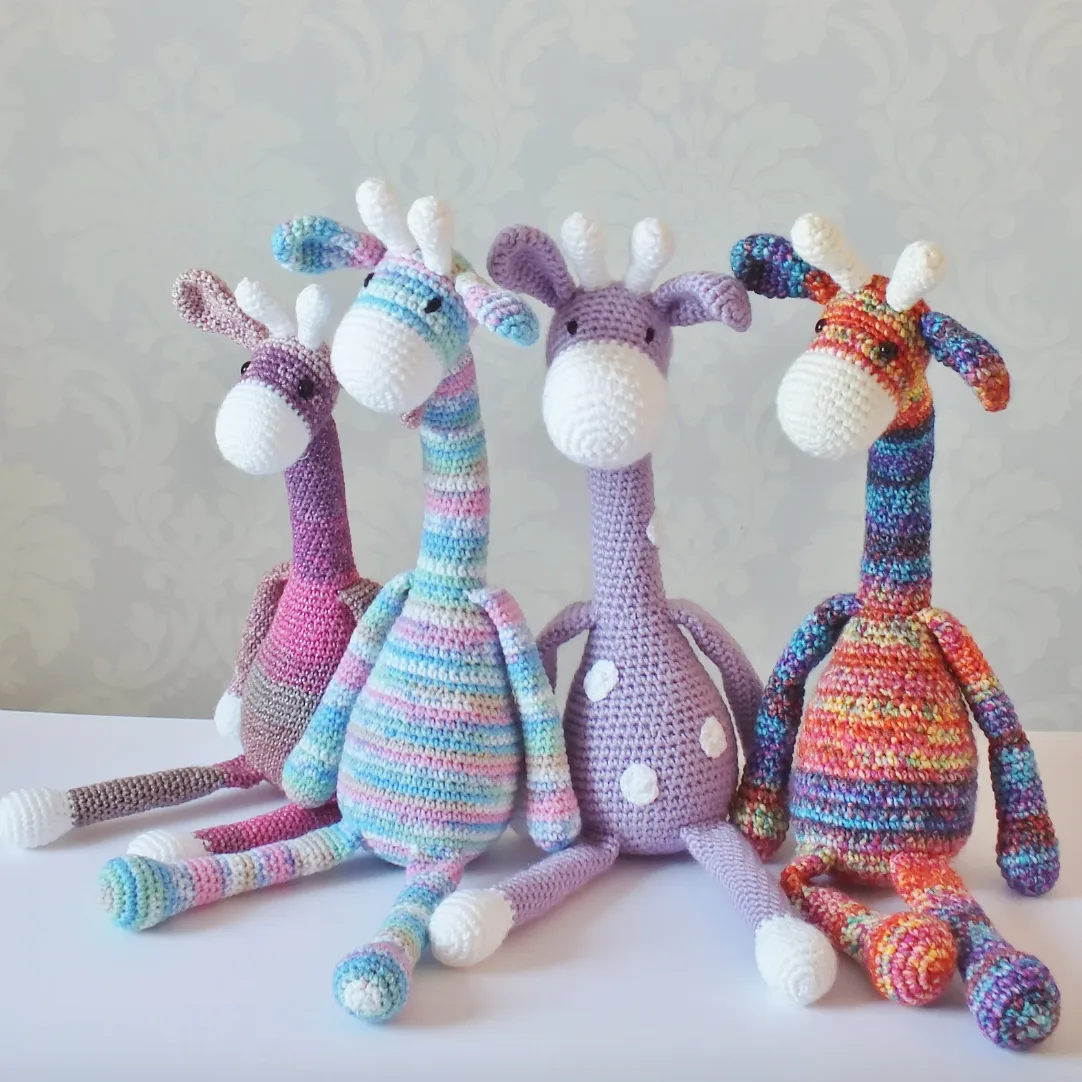 Easy Colorful Giraffe