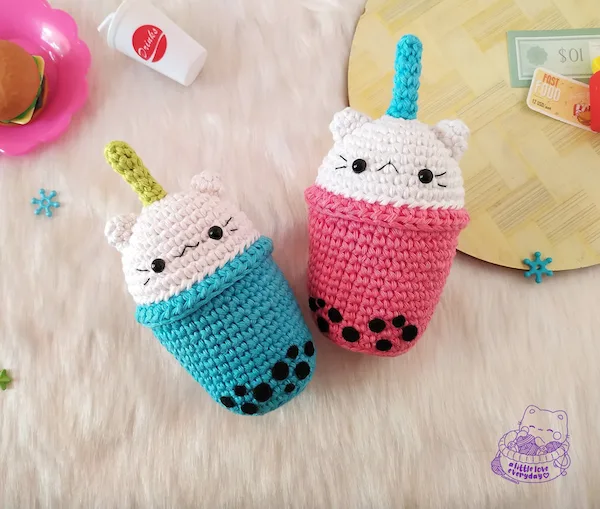 Boba Cat Amigurumi Pattern