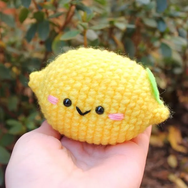 Cute Amigurumi Lemon