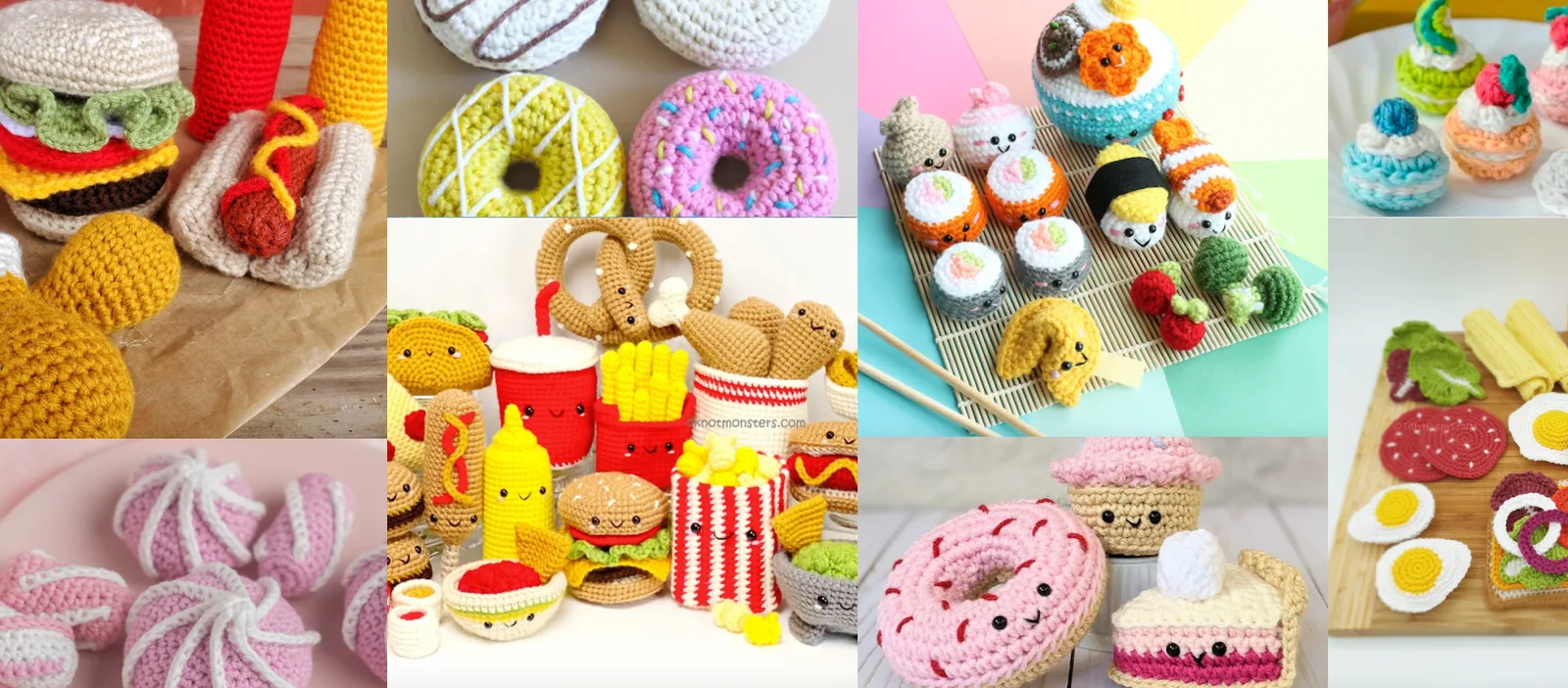 The 25 Yummiest Crochet Food Patterns