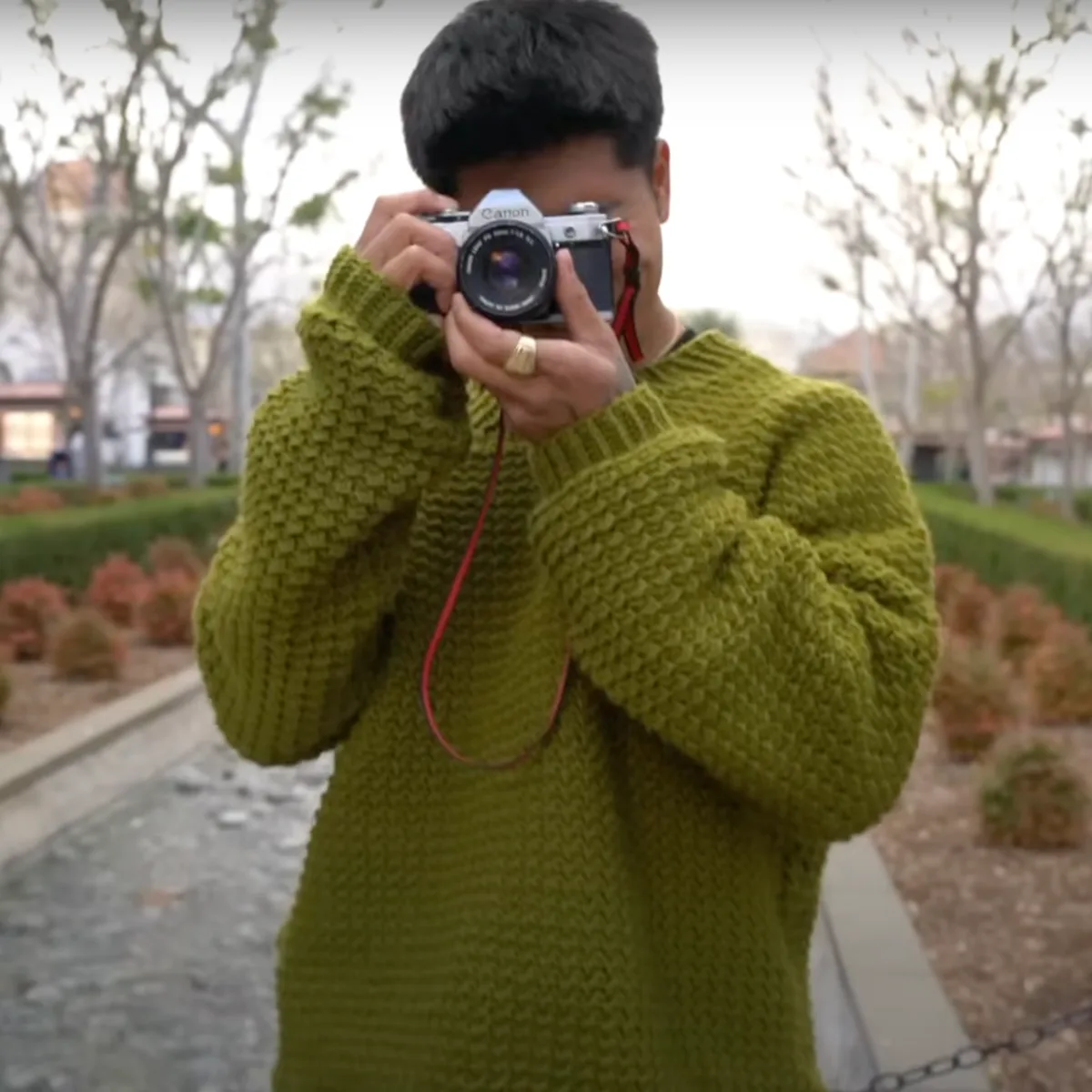 Oversized Men's Pullover