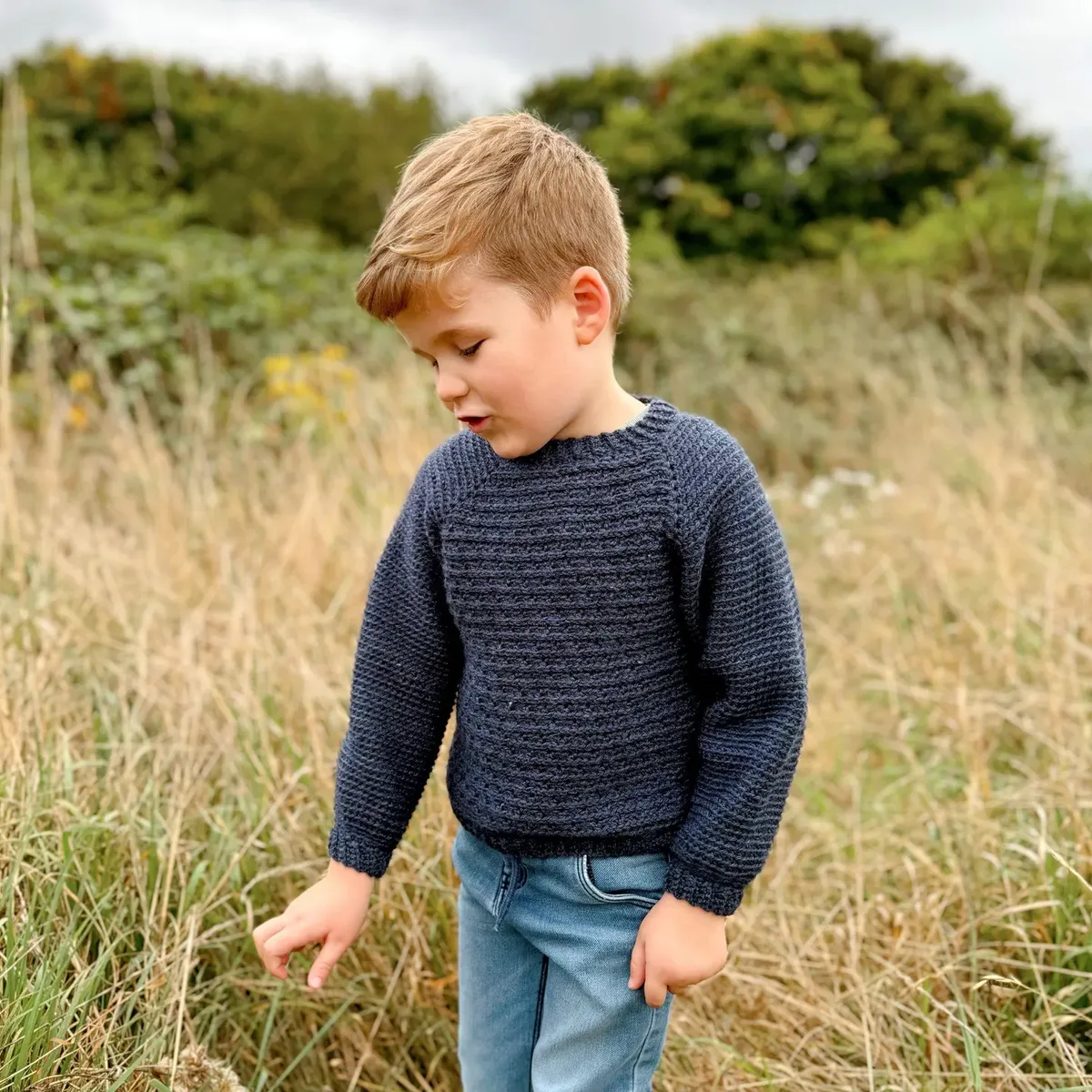 Easy Raglan Sweater