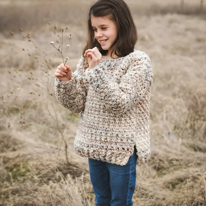 Child Crochet Sweater
