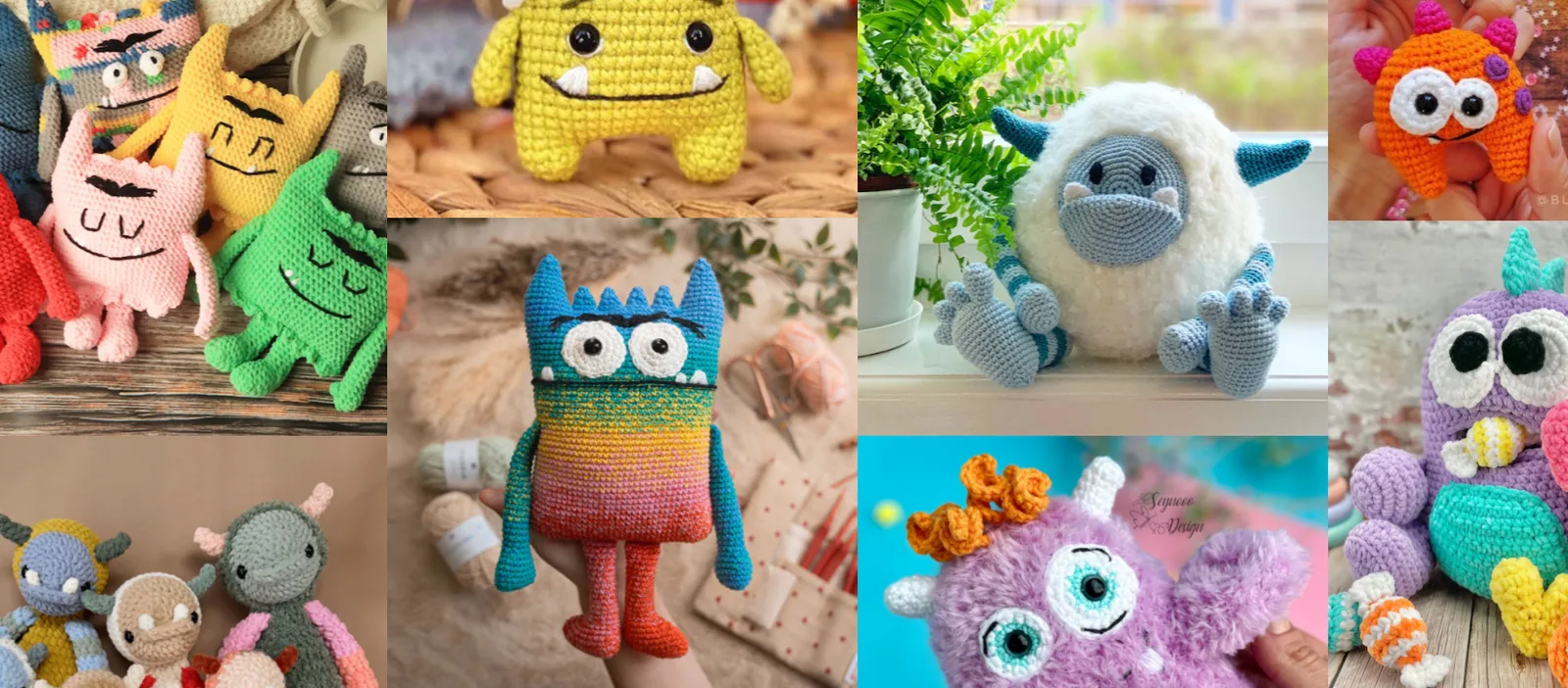 The 20 Quirkiest Crochet Monster Patterns