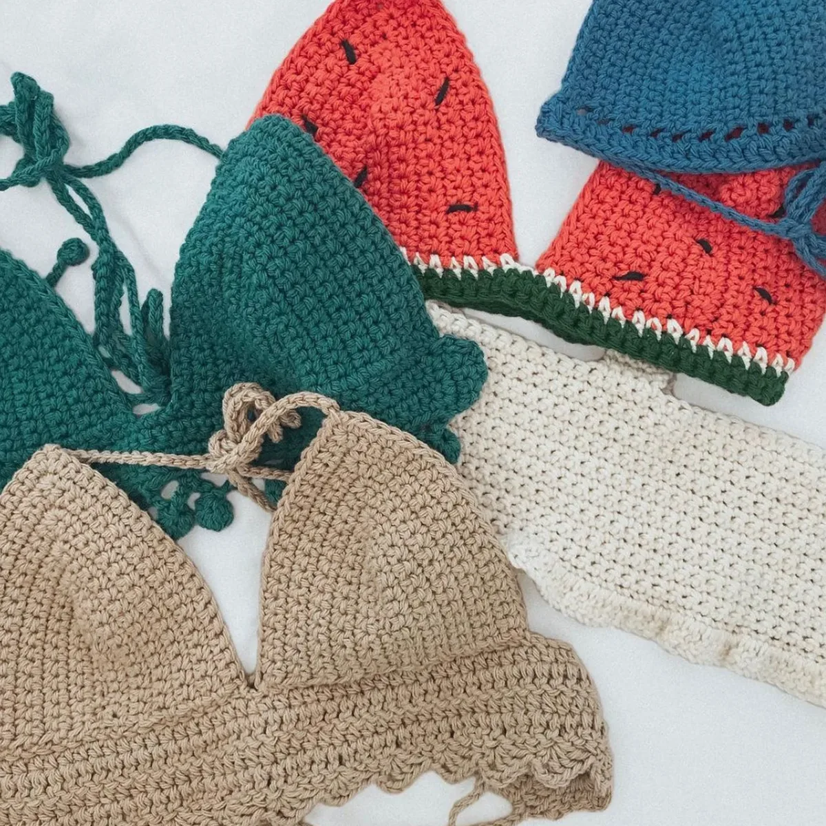 Crochet Bralette Cups