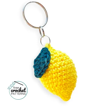 Lemon Keychain