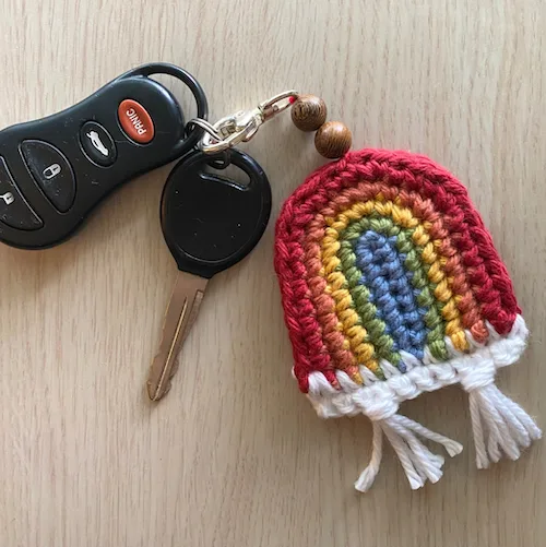 Rainbow Keychain Pattern