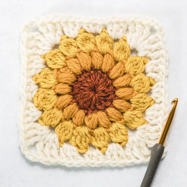 Sunburst Granny Square