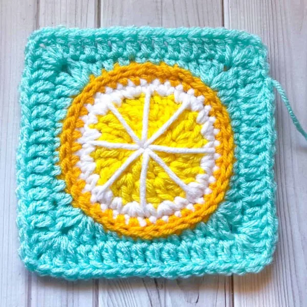 Lemon Granny Square