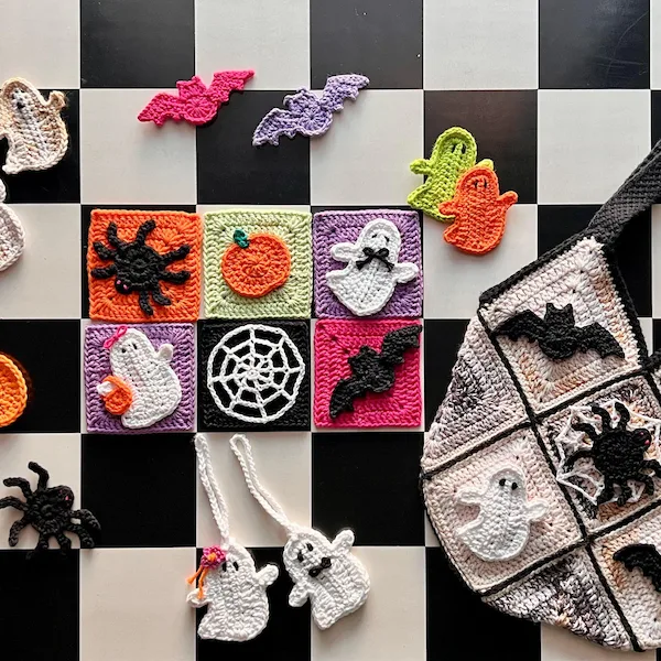 Halloween Applique Squares