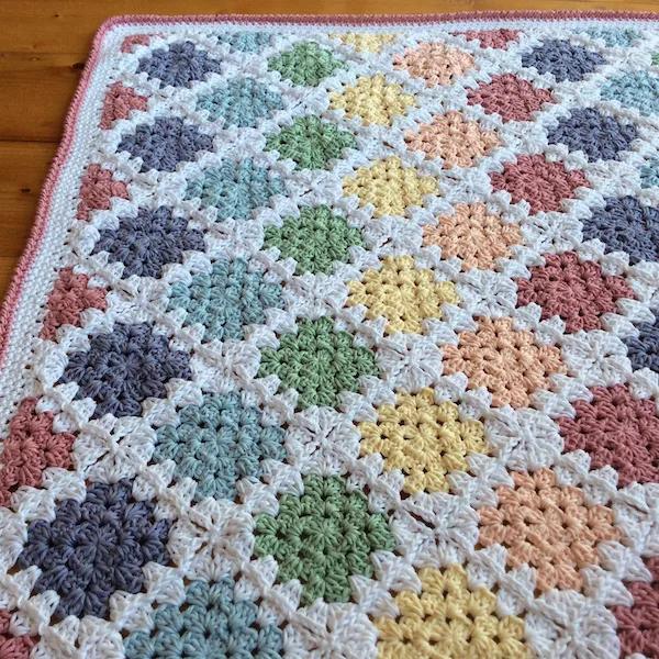 Spin Your Granny Square Blanket