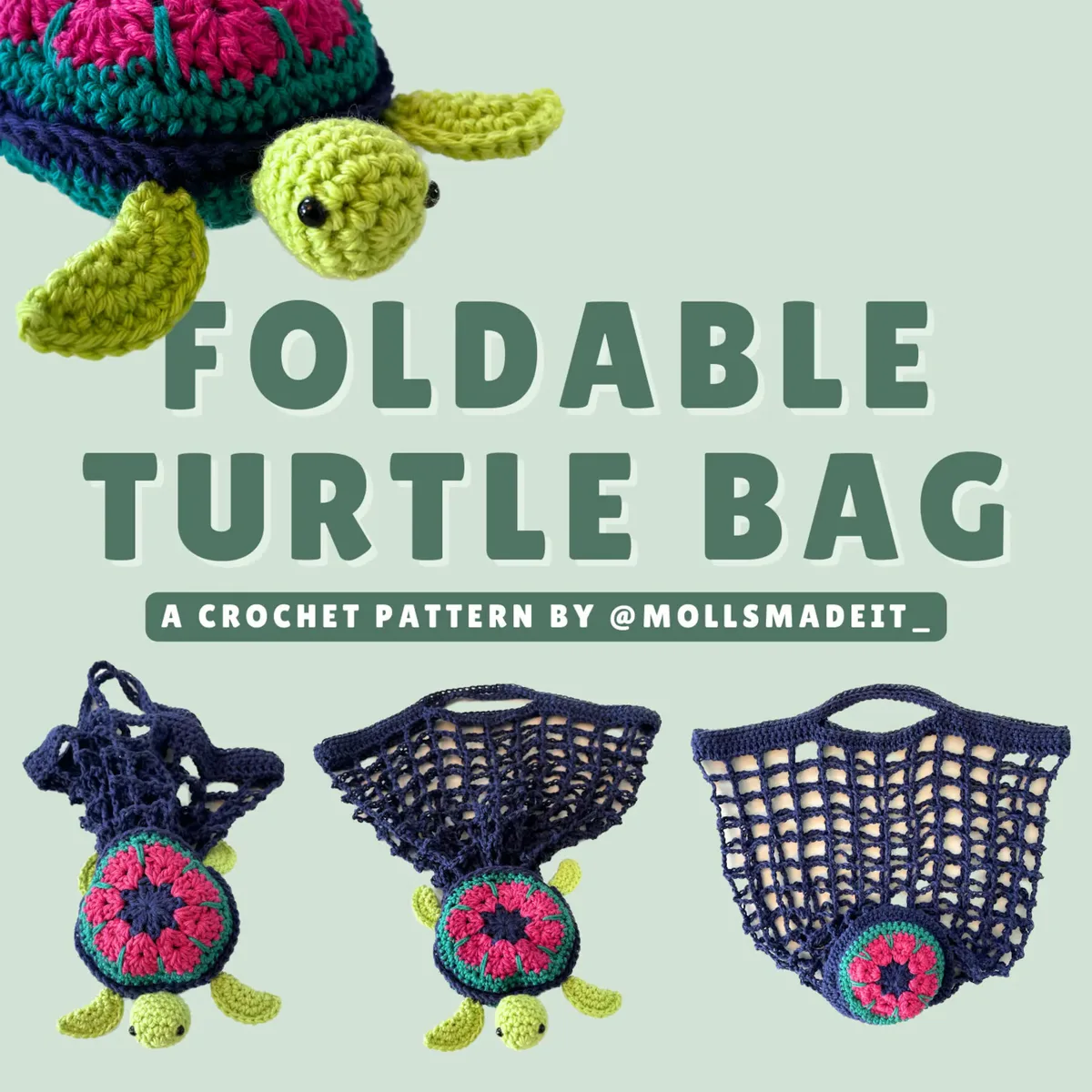 Foldable Turtle Bag