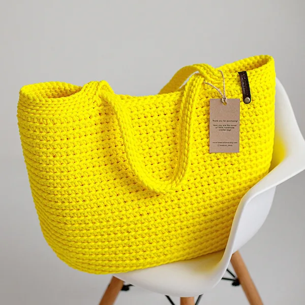 Bright Yellow Sunshine Tote