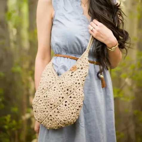 Boho Diamond Crossbody Bag
