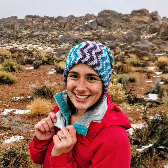 Double Brim Chevron Beanie