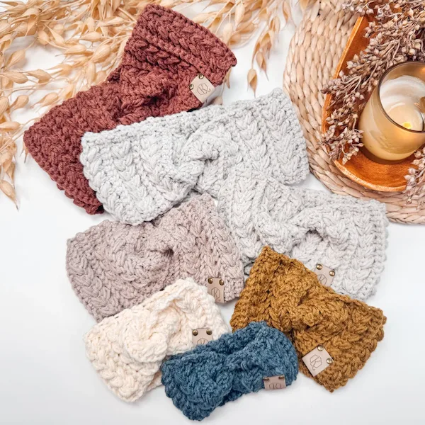 Twisted Crochet Headband
