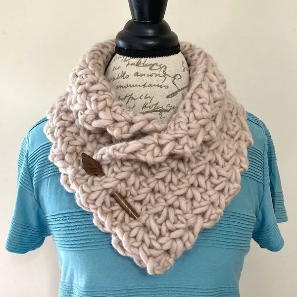Super Chunky Spider Stitch Cowl