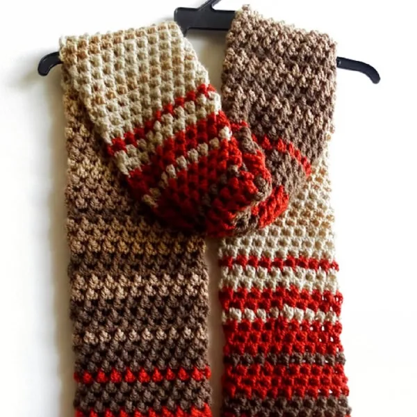 Butterfly Stitch Tube Scarf