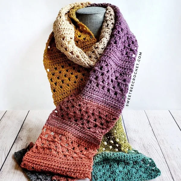 Granny Rows Scarf